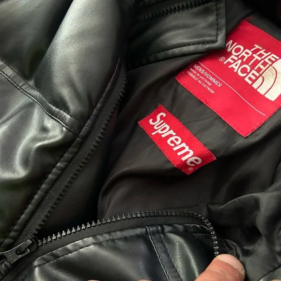 Leather Supreme North Face Price Xl Northface Supreme Leather